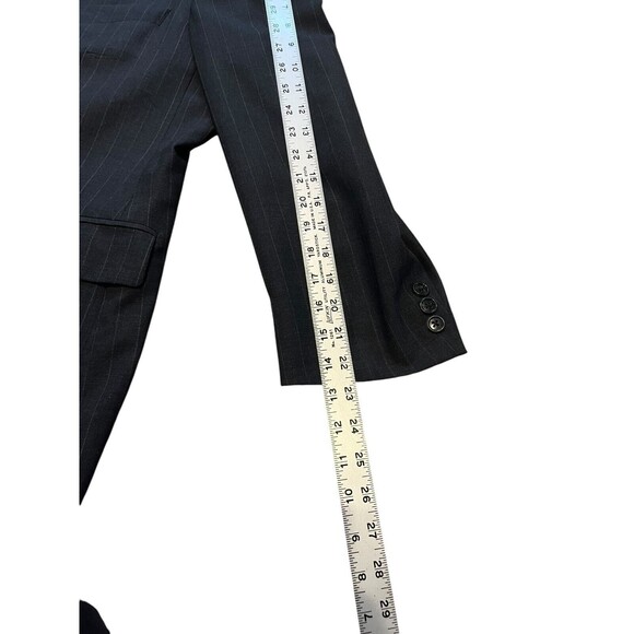 VINTAGE Brooks Brothers Blazer Men's Size 42S Gray Pinstripe Suit Jacket Preppy - Picture 9 of 9